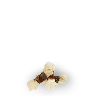 Petstyle vivant noué Bot blanc avec canard