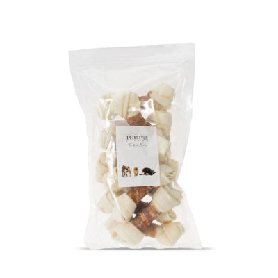 Petstyle vivant noué Bot blanc avec canard