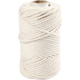 Crétiv Company Macrame Cord Off-White, 55m
