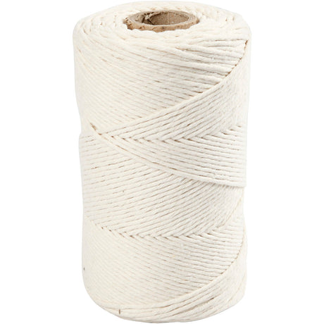 Crétiv Company Macrame Cord Off-White, 198m