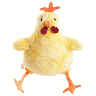 Martin Dog Toys Chicken Plush Yellow Recycled