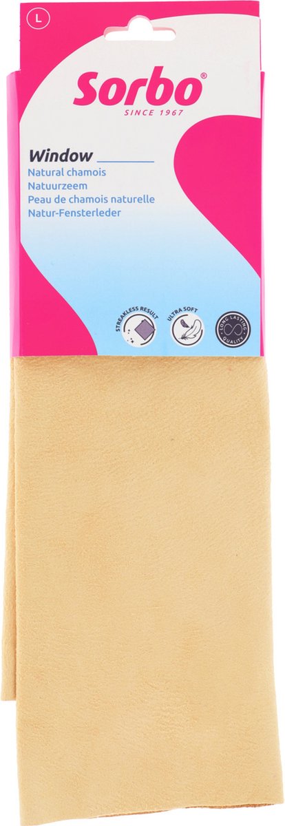 Sorbo chamois naturel l 35x52cm