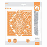 Tonic studios • essentials layering die set for you elaborate swirls