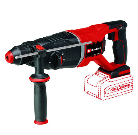 Marteau perforateur sans fil professionnel Einhell TP-HD 18 26 D LI BL Solo - Power