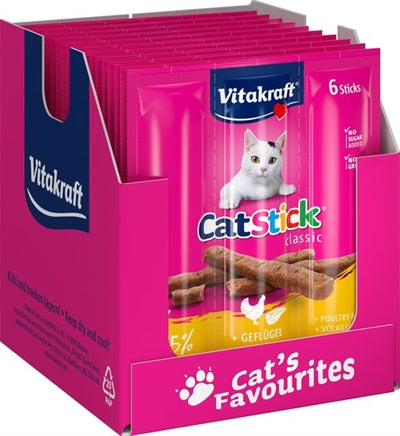 Vitakraft Cat-Stick Mini-Geflügel mit Leber