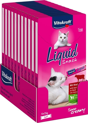 Vitakraft Cat Flüssigsnack -Rindfleisch inulin