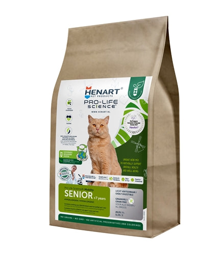 Henart Mealworm Insect Cat Senior z njim membrana jajčne lupine