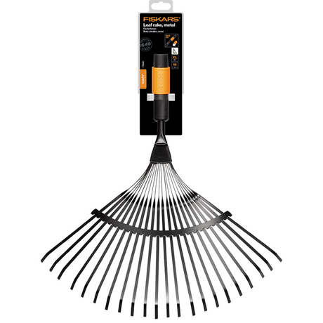 Fiskars râteau à feuilles Quikfit en métal - 1000644 - 1000644