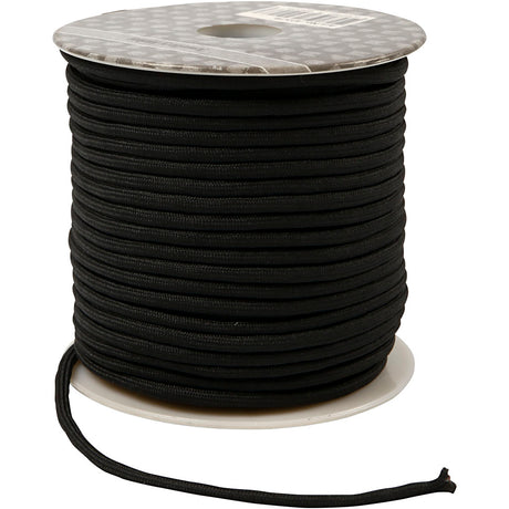 Crétiv Company Polyester Cord Black, 40m