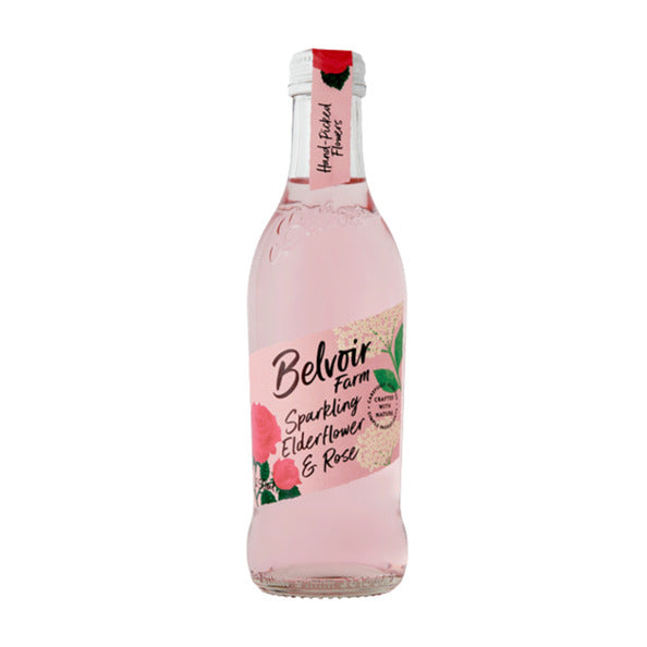 Amp de fleur de sureau pétillante de Belvoir; roses (12x 275ml)