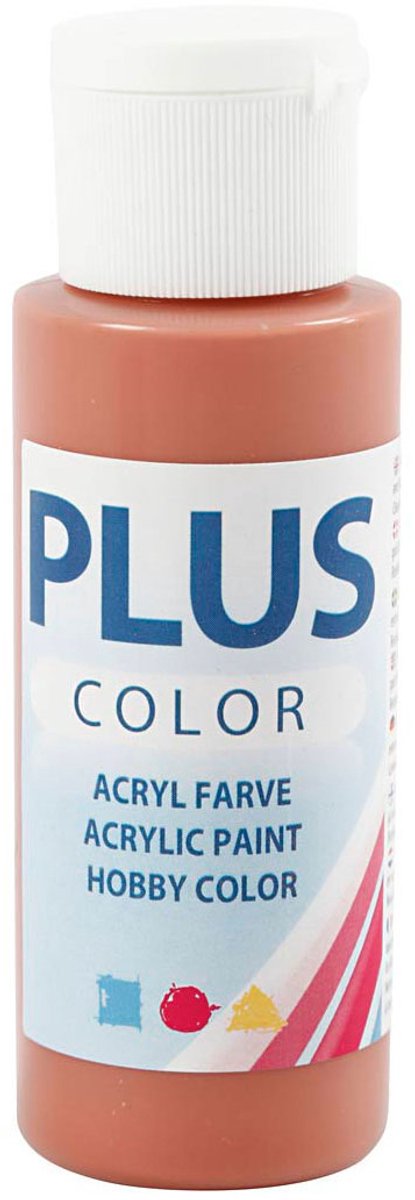 Creativ Company Plus Color Acrylic Paint Terracotta, 60 ml