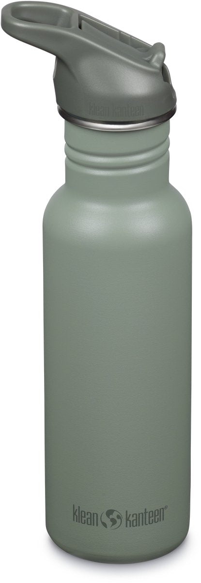 Gourde Klean Kanteen - classique étroite - bouchon sport avec rabat - embruns marins - 532 ml