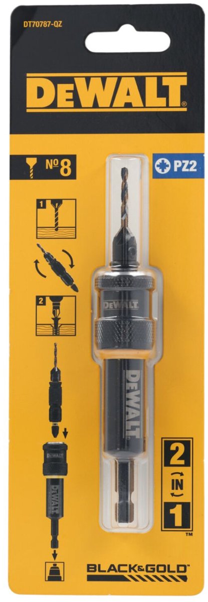 Dewalt Flip Drive - jeu de forets et de vis - 8 mm - changement rapide
