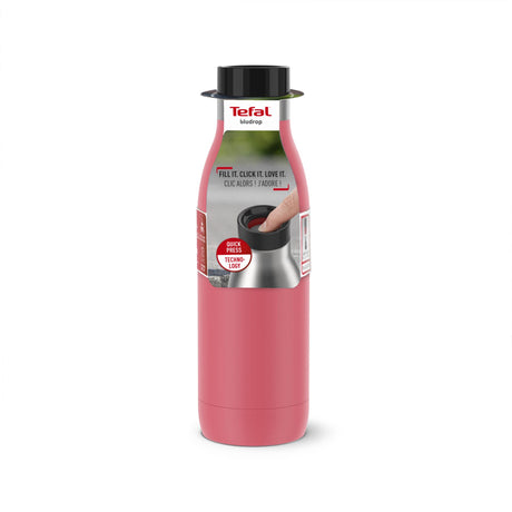 Tefal n3110410 bludrop basic bouteille thermos 0,5l corail