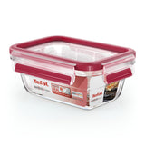 Tefal n1040510 masterseal récipient pour aliments frais en verre 0,45 l