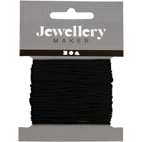 Creativ Company Macrame Cord Black, 10m