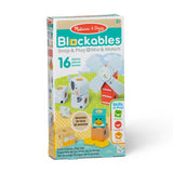 Ensemble de jeu des amis de la ferme bloquables Melissa Doug (16 pièces) | 2 pièces