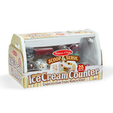 Melissa Doug – stand de glace en bois – avec cuillère à glace