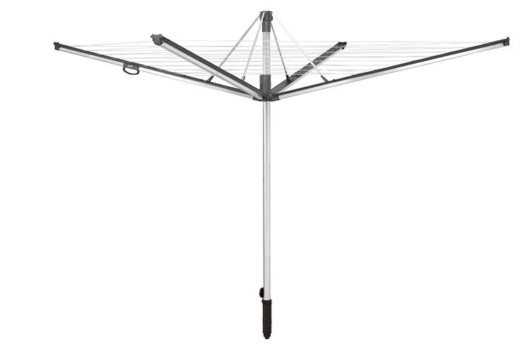 Leifheit Leifheit 85277 Linomatic Plus 600 Sèche-linge rotatif Argent Anthracite