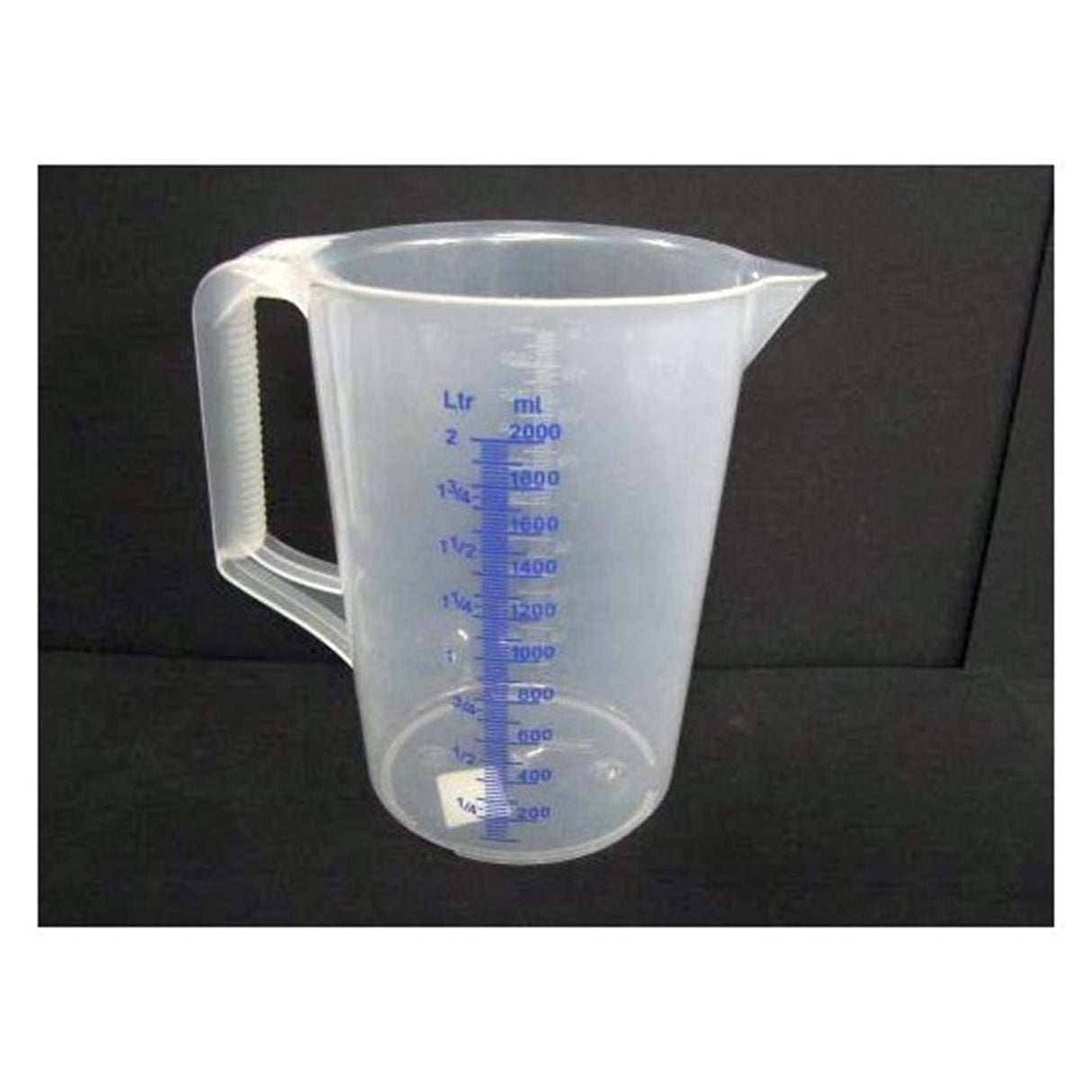 Gobelet doseur en plastique 2 litres