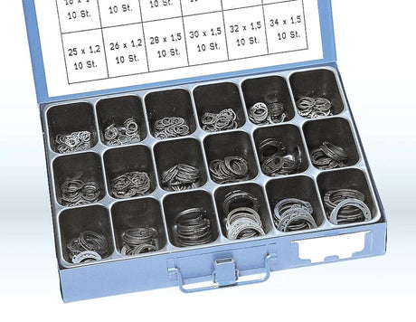 Dresselhaus assortiment de bagues de retenue sort.circlips din 471 az