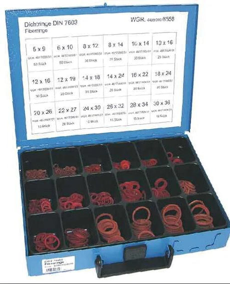 Dresselhaus assortiment de bagues d'étanchéité tri.rondelles din 7603
