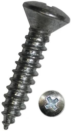 Vis à tôle Dresselhaus vis à tôle 3,5x19,5mm fente cruciforme galv.