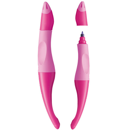 Stabilo easyoriginal - roller ergonomique - droitier - rose