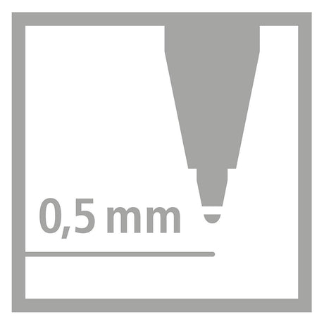 Stabilo easyoriginal - recharge pour stylo - moyen 0,5 mm - boîte de 20 pièces