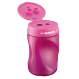 Stabilo Easysharpener - 3 en 1 crayon Sharper - gauche - rose