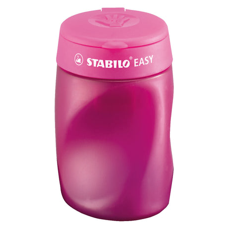 Stabilo Easysharpener - 3 en 1 crayon Sharper - à droite - rose