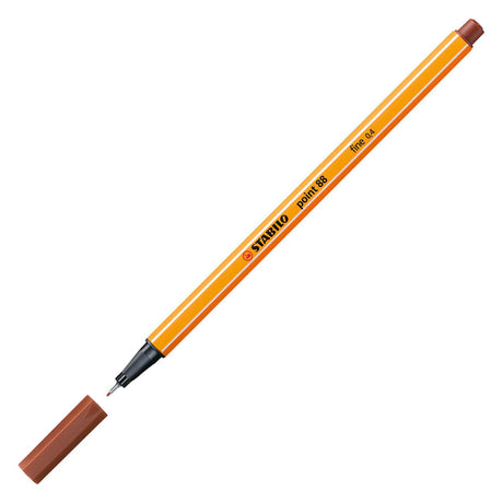 Stabilo point 88 - feutre fin - craie rouge (88 38)