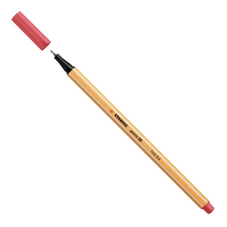Stabilo point 88 - feutre fin - rouge rouille (88 47)