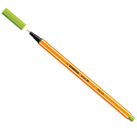 Stabilo point 88 - feutre fin - vert clair (88 33)