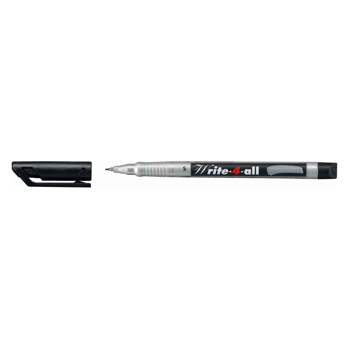 Stabilo Write -4 -All - Permanent Marker - Super Fine - Black