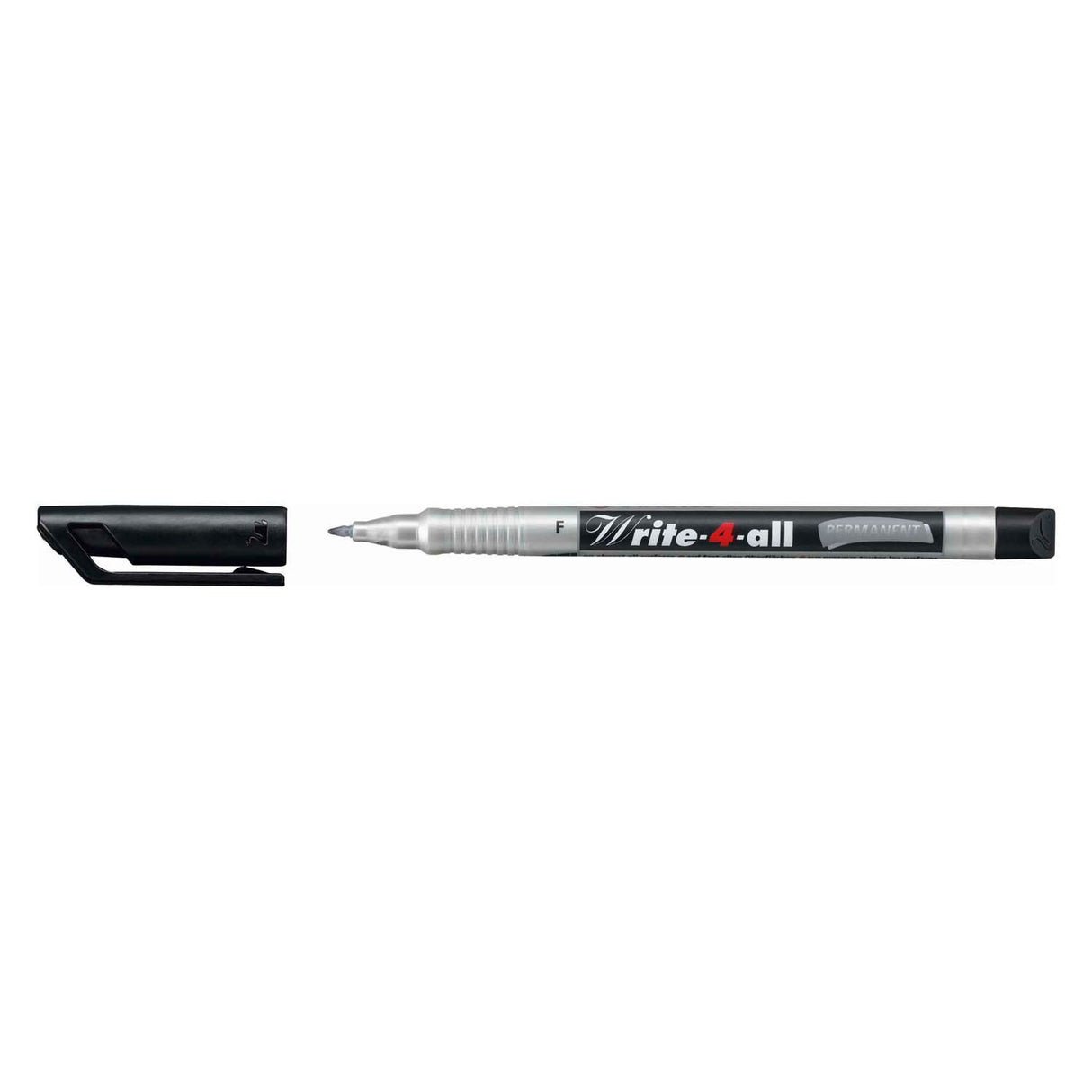 Stabilo write-4-all - marqueur permanent - fin - noir