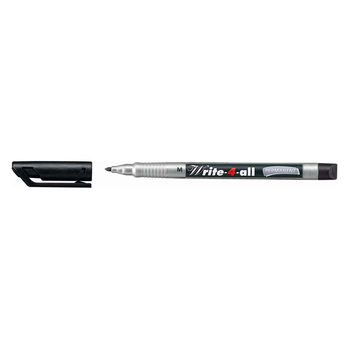 Stabilo write-4-all - marqueur permanent - moyen - noir