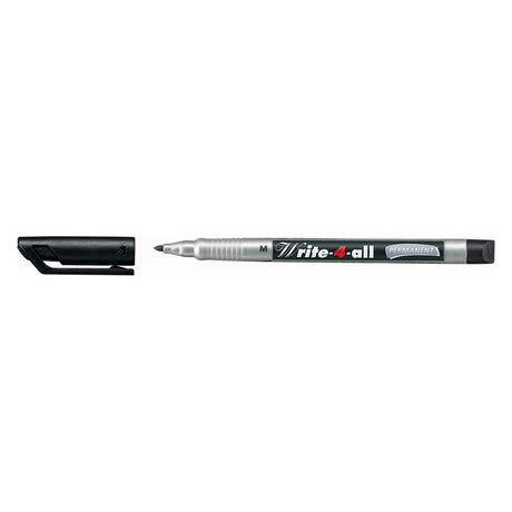 Stabilo write-4-all - marqueur permanent - moyen - noir