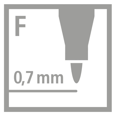 Stabilo ohpen universal - marqueur non permanent - noir