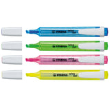 Stabilo swing cool - surligneur - lot de 4 pièces