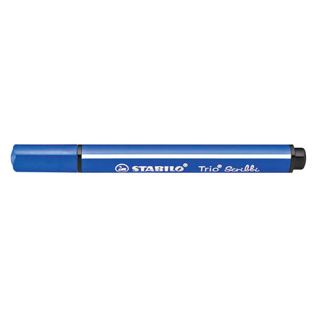 Stabilo trio Scribbi - Felt -Tip Pen avec point de trempage - bleu
