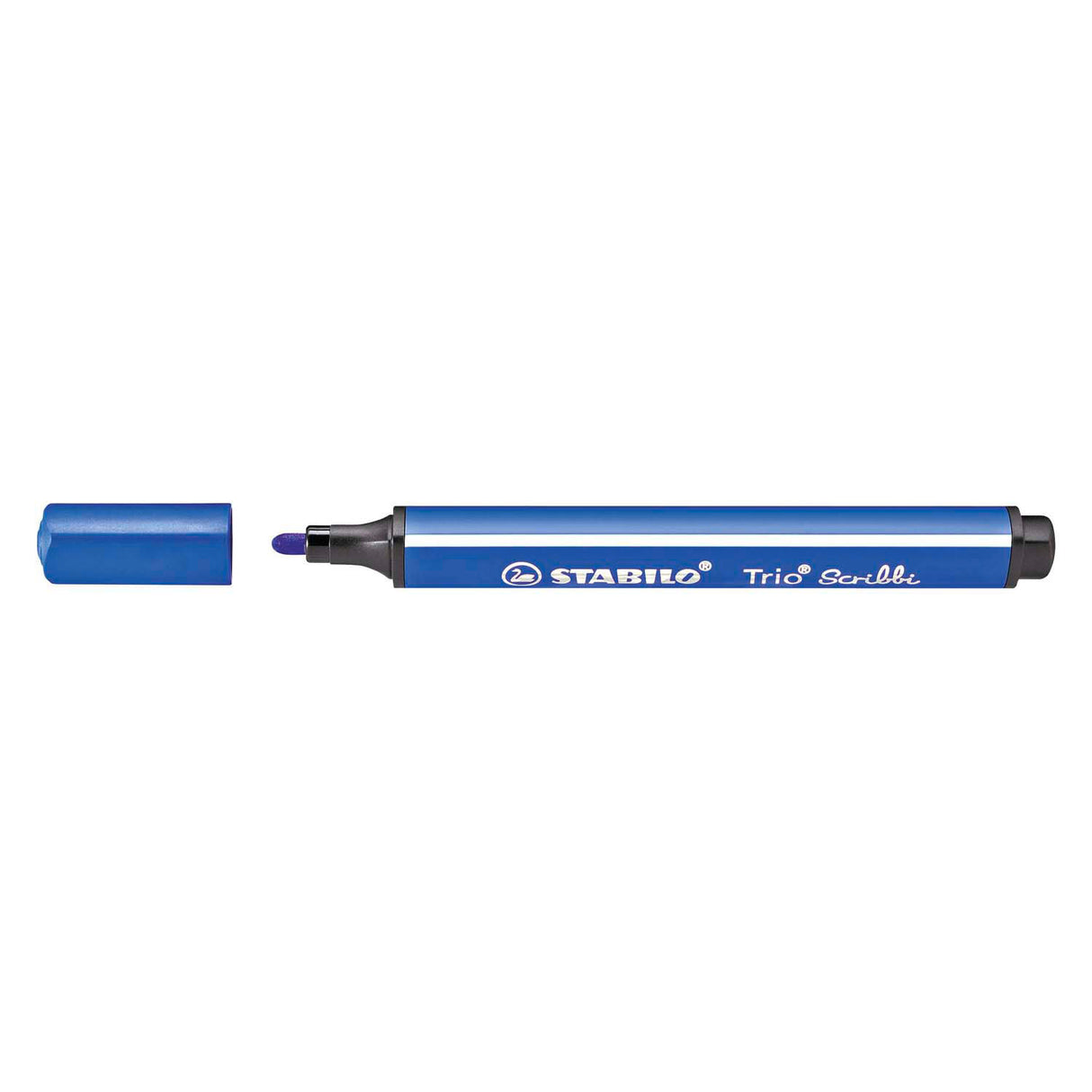 Stabilo trio Scribbi - Felt -Tip Pen avec point de trempage - bleu