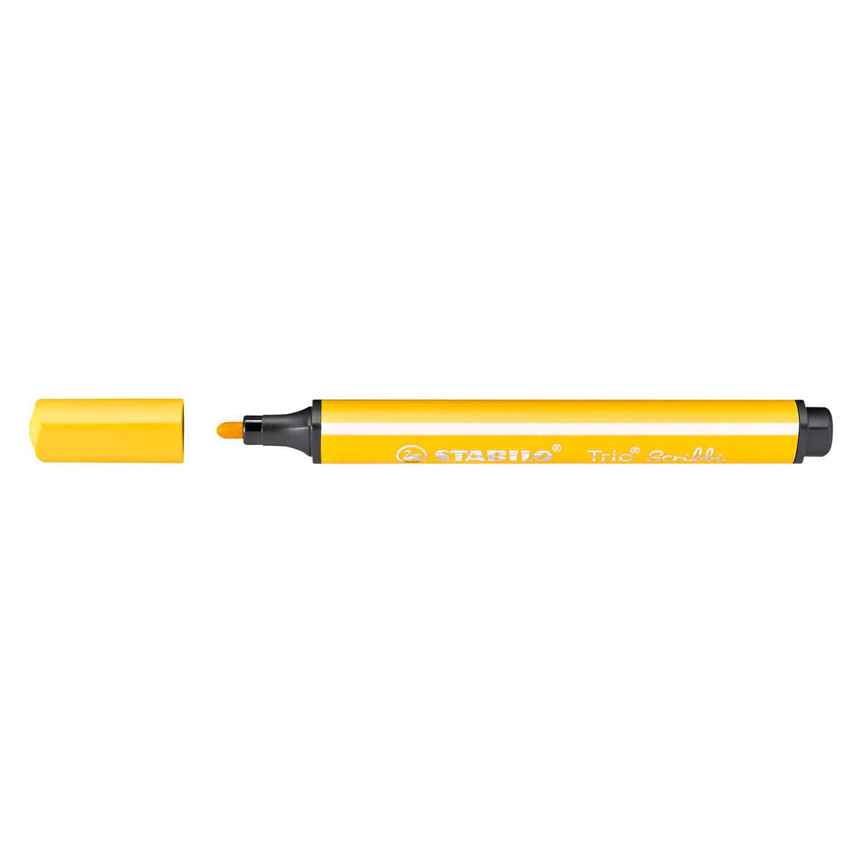 Stabilo trio scribbi fieltro -pluma con punto de remojo amarillo