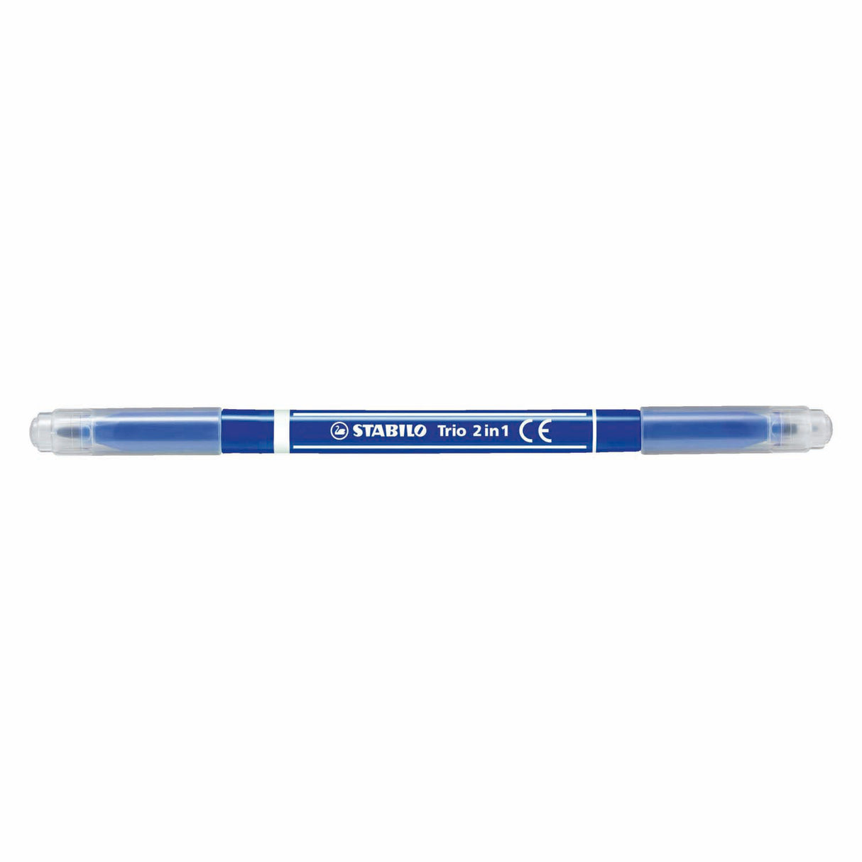 Stabilo Trio 2 in 1 Filz -Tip -Stift und Fineliner in einem Satz von 10 Teilen