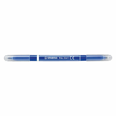 Stabilo Trio 2 en 1 - Felt -tip Pen et Fineliner dans A - Set 10 Pieces