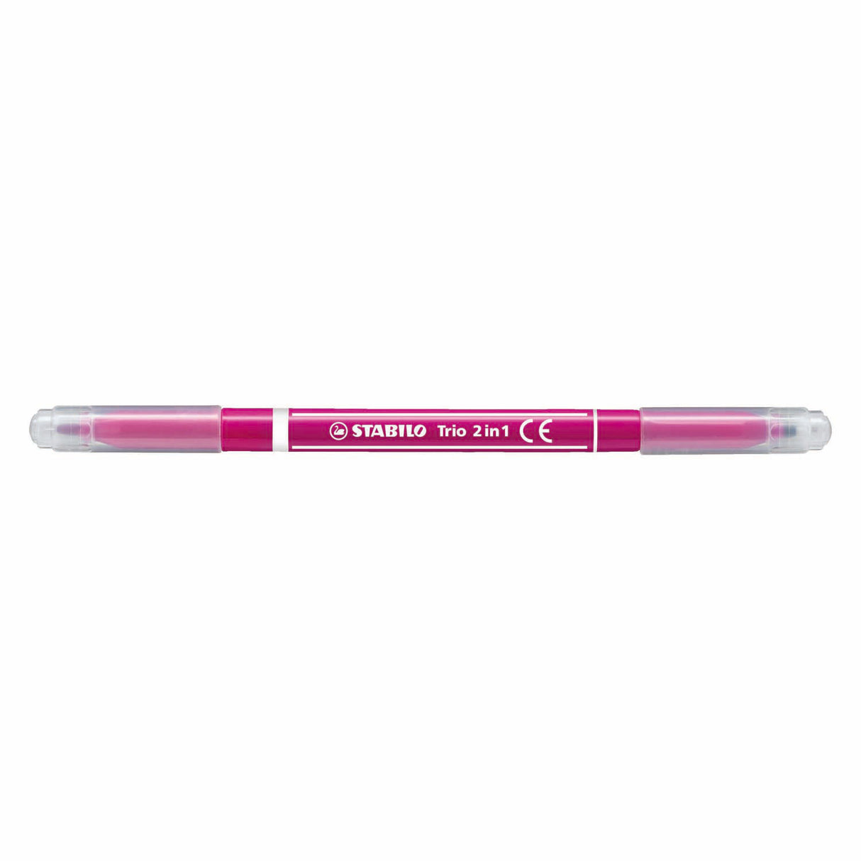 Stabilo Trio 2 in 1 Filz -Tip -Stift und Fineliner in einem Satz von 10 Teilen