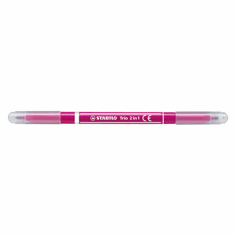 Stabilo Trio 2 en 1 - Felt -tip Pen et Fineliner dans A - Set 10 Pieces