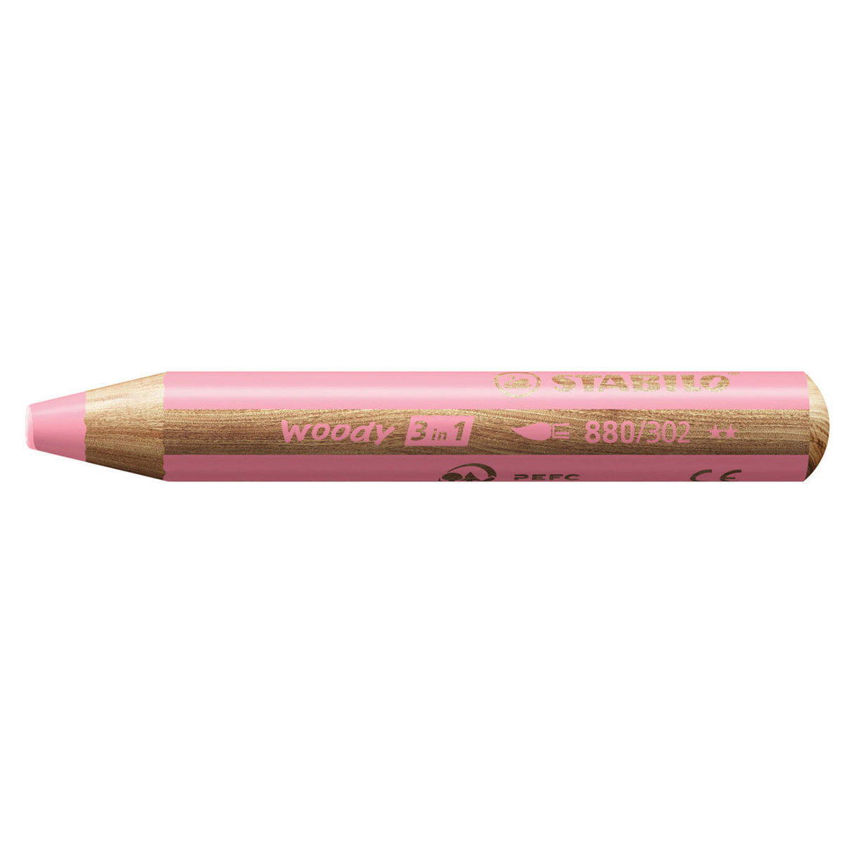 Stabilo Woody 3in1 - rosa pastel