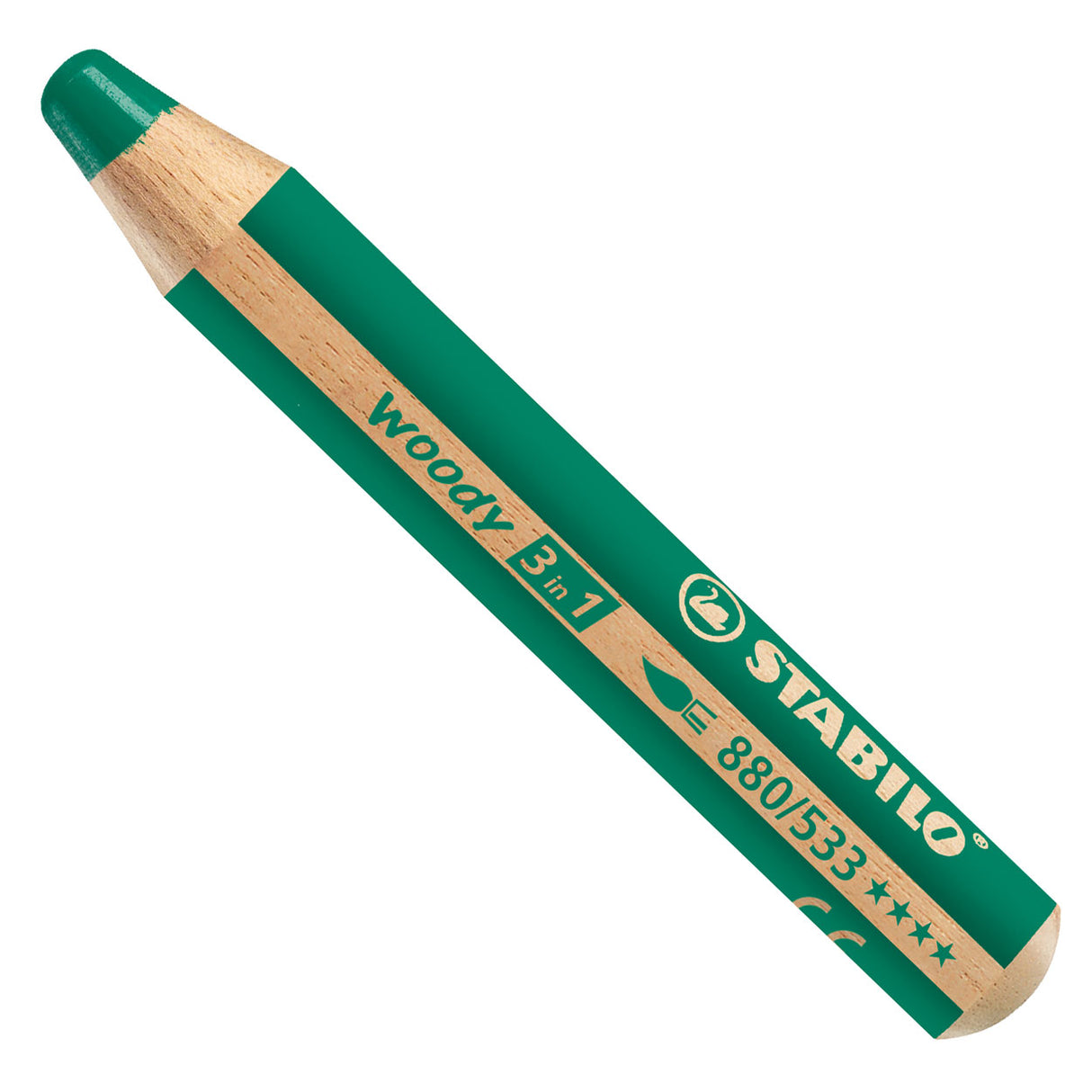 Stabilo Woody 880 3in1 - Verde oscuro