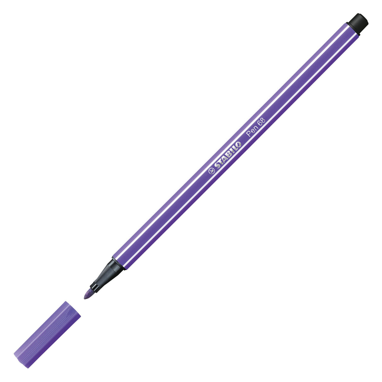 Stylo Stabilo 68 - feutre - violet (68 55)